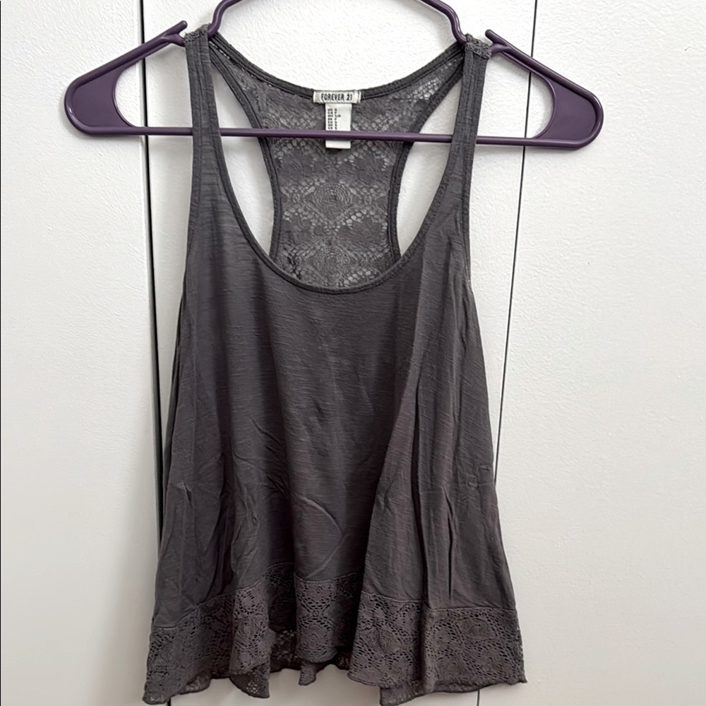 Forever 21 lace tank top